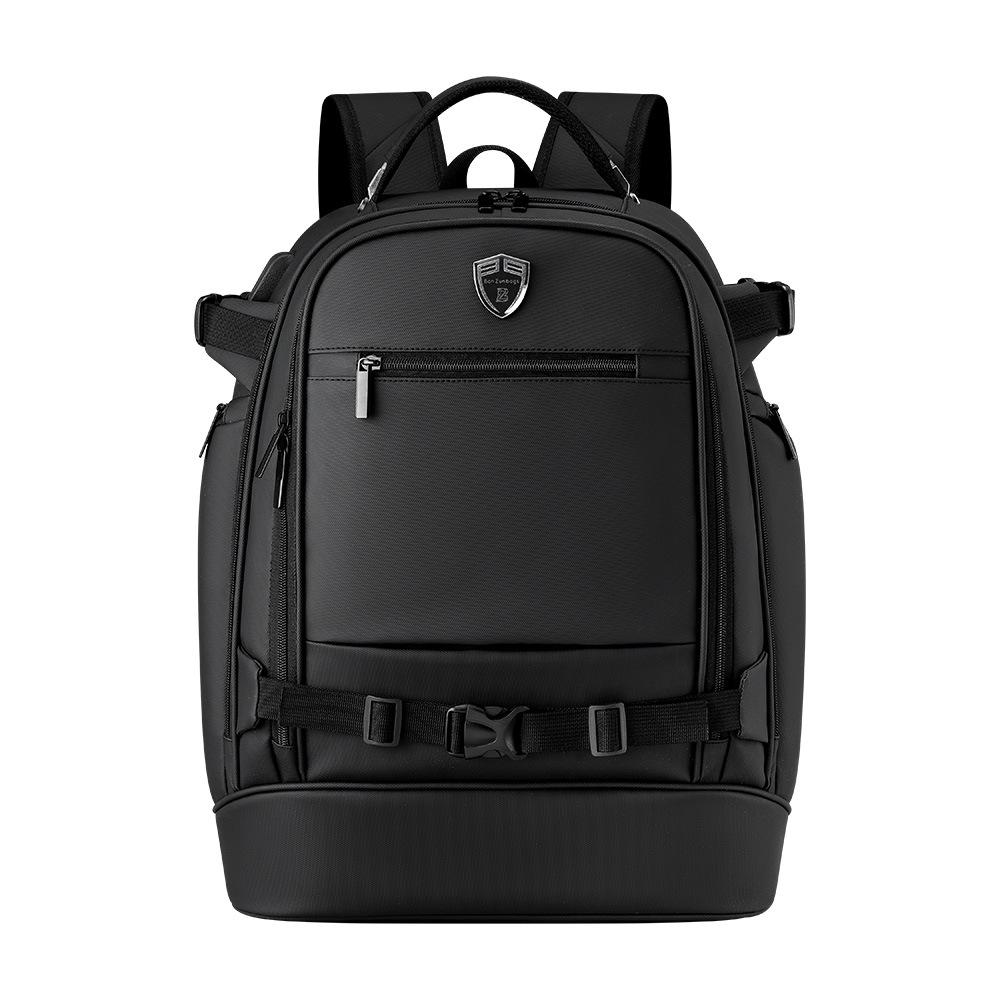 Business Casual Laptop Backpack for Men, Large Capacity Multi-Function Travel Bag, Water-Resistant Durable with Dedicated Laptop Compartment
