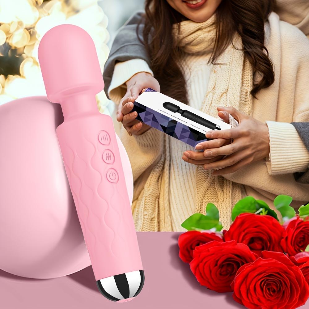 Rechargeable Vibrator Stick - 20-Frequency AV Stick for Female Pleasure, Waterproof, Quiet, and Ergonomic Design for Ultimate Adult Experience