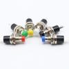 6pcs 7mm Momentary Push Button Switch Press the Reset Switch Momentary On Off Push Button Micro Switch Normally Open NO