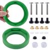 Toilet Replacement Kit Inside Tank, 3 Inch 2 Pack Toilet Tank Gasket, Bolts And Other Essential Parts For AS738756-0070A-AT95