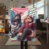 1 Pezzo Coperta in Flanella con Stampa Cartone Animato, Alta Qualità Confortevole per Tutte le Stagioni, Decorazione per la Casa, Calore e Comfort, Perfetta per Regalo di Natale Compleanno