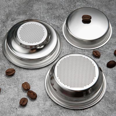 1Pcs 1Cup 2Cup Coffee Filter Basket 51/58mm Single Layer Clean Basket Pressure 304 Stainless Steel Coffee Machine Filter
