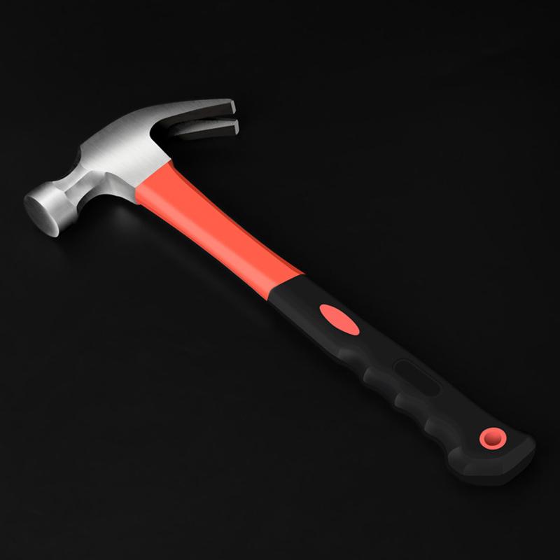 Claw Hammer Wooden Handle 1Pcs Practical Multi Function Household Tool for Crafting and Construction