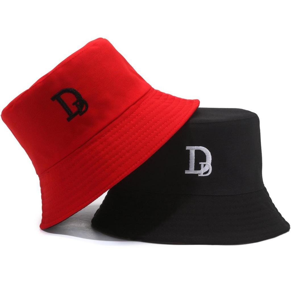 Women's Double-Sided Smiley Face Bucket Hat - Sun Protection, Korean Style, Embroidered, Large Brim