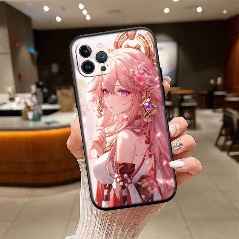 Genshin Impact Phone Case for Redmi Note 12 12S 12C 13 13C 13R 14 14S 14R 14C 11A 13X A3 A3X A4 A5 Pro Max Plus