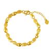 Vietnam Gold-Plated Heart Bracelet - Women's Fashion Hollowed-Out Design