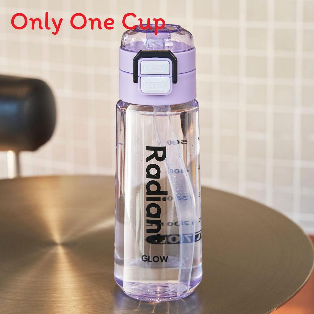 

Space Cup Plastic Travel Mug With Dual Drinking Design For Outdoor Activities And Office Use 550ml фіолетовий
