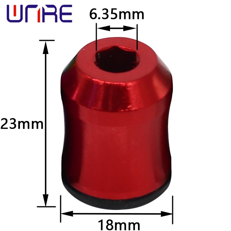Enhanced Magnetic Anti-Slip Ring for Hand Drills: Magnetized, Hardened, with Detachable Bits and Bead-Locking Tech