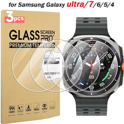 Vetro Temperato per Samsung Galaxy Watch ultra 7 6 5 4 40/44MM Pellicola Protettiva per Schermo per Watch 4/6Classic 42/46/43/47mm