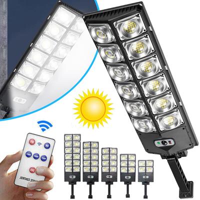 Solar Wall Light Outdoor Waterproof Motion Sensor Street Light with Remote Control 3 Mode Solar Flood Lamp for Garden Yard Path