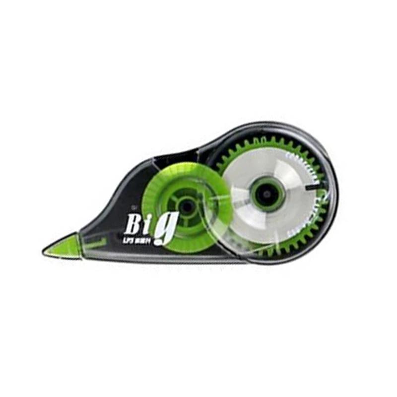 

1 шт. корректирующая лента большой емкости, длина 12 м, корректирующая лента, экономичная, 3 цвета, плавное использование, стационарная зелёный