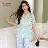 YUZHAOLIN Women's Cute Short Sleeve Pajama Set