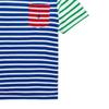 Polo Ralph Lauren T-Shirt Striped Embroidered Logo Crew Neck Short Sleeve Kids Tops Blue 323926790-001