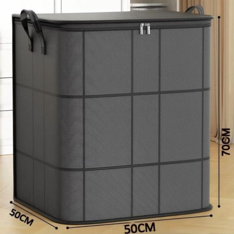 Foldable Wardrobe Storage Bag Household Clothing and Quilt Organizer Bag, Suitable for Moving Travel Storage Bag Under-Bed Storage
