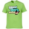 2023 Sommer Neues Herren T-Shirt Grand Theft Auto Gta Spiel Print T-Shirt 100% Baumwolle Rundhals Top Street Kurzärmlig F118