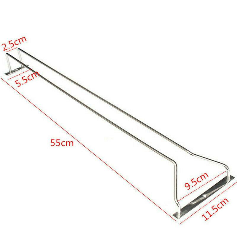 Iron Wine Rack Glass Holder Wall Mount Hanging Bar Hanger Shelf Wine Glass Rack Stand Goblet Stemware Storage Organizer Rack