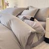 Fresh Style Cotton Bedding Set - 1.2m 1.5m 1.8m 2.0m Soft Breathable Bed Linens