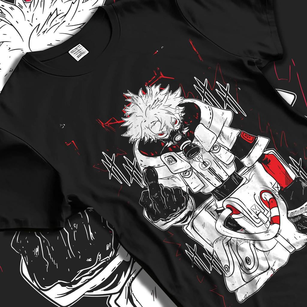 Gachiakuta T-Shirt, japanisches Manga-Anime-Shirt, alle Größen, Baumwolle, Herren, Oversized, Hip-Hop-Streetwear, hochwertige Herrenbekleidung, Kurzarm