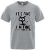 Unisexs High Quality TShirt Cotton Funny Cool Cat Printed TShirt Casual Unisexs Short Sleeve TShirt For Unisex TShirt Male Top