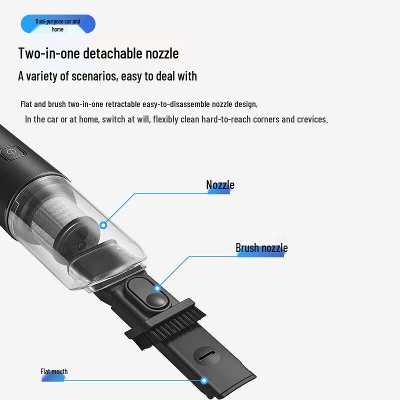 Panasonic Portable Wireless Handheld Car Vacuum Cleaner CN plug (adapter included)
