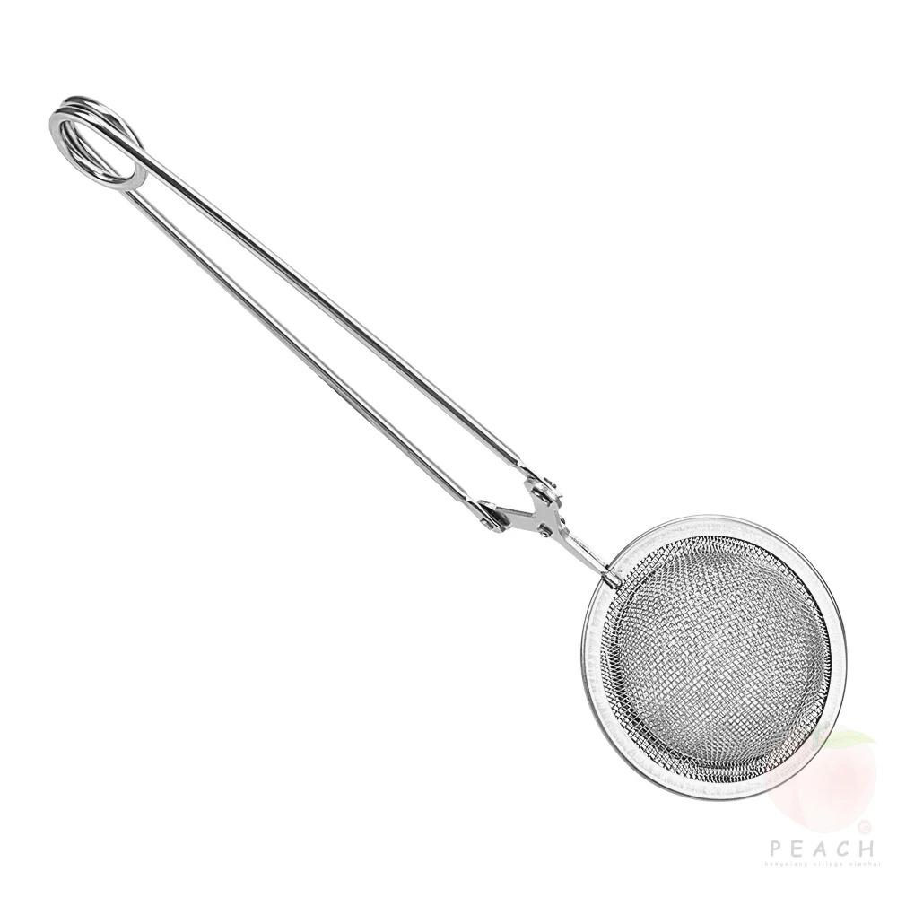 

1PC Stainless Steel Tea Infuser with Long Handle Hanging Loop Coffee Herb Spice Filter Strainer Mesh for Brewing Kitchen Tool