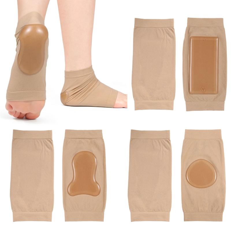 Reusable AntiCrack Heel Socks Foot Sleeves Orthopedic Arch supports Ergonomic Design For Nighttimes Hydrations Skin Repair
