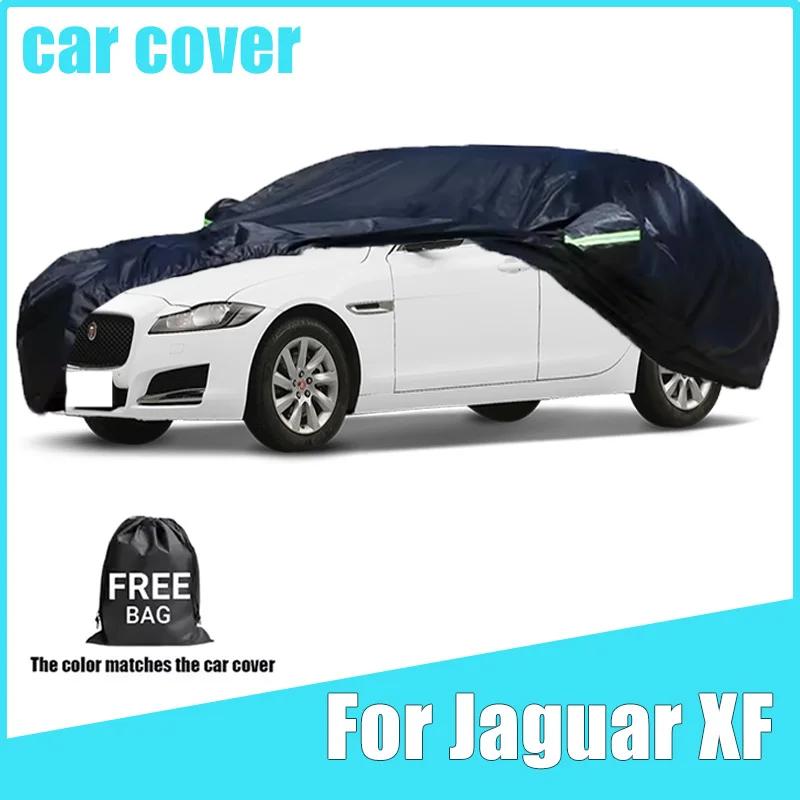 All-Season Car Cover for Jaguar XF - Outdoor Full Protection, Waterproof Dustproof Heat-Resistant Car Accessories