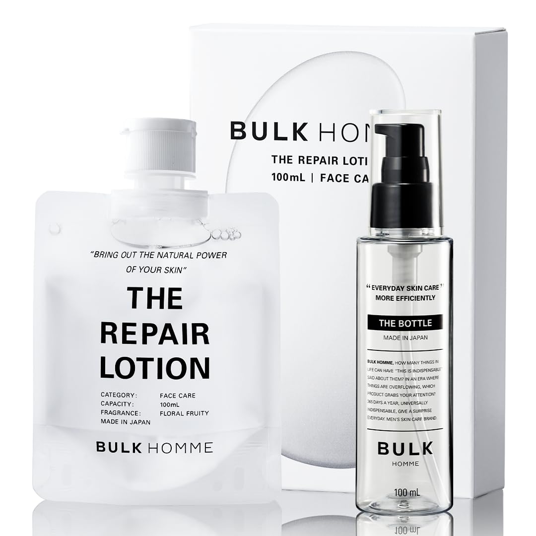 BULK HOMME Лосьон Сменный блок (100 мл + Бутылка)
