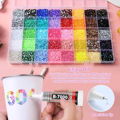 40 Colors 3mm Jelly Color Resin Rhinestones Flat Back Gems for Nail Art Accessories Phone Case Mug Cup DIY Craft Decor Supplies