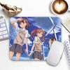 A Certain Magical I_Index Standard Anime Mouse Pad Edge Stitched Small Mousepad Gamer Travel MousePads Non-Slip Office Mousemat