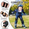 6Pcs Knee Pads,Elbow Pads & Wrist Guards For Kids - Protective Gear For Skateboarding,Rollerblade,Scooter - Multi Sport Pad Set