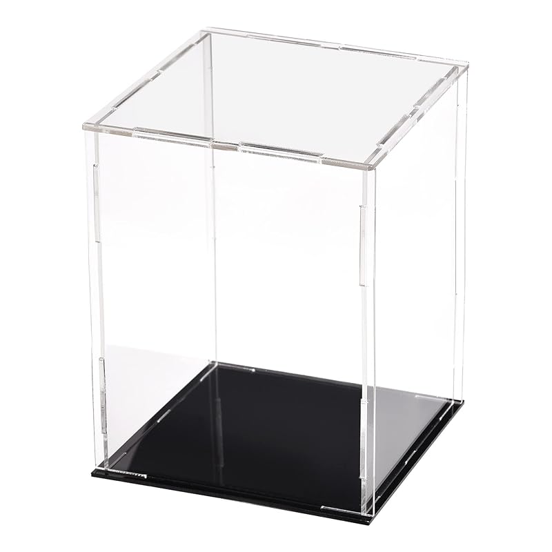 

Edinstry storage case acrylic storage case acrylic box Height 15cm 10x10cm figure case display case collection case transparent storage box exhibition