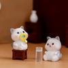 Cat Micro Landscape Resin Crafts Garden Desktop Decoration Actions Multiple