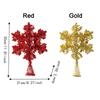 Metal Spring Base Christmas Tree Topper Xmas Tree Top Ornament  Fit 1.2‑2.4 Meter Christmas Tree