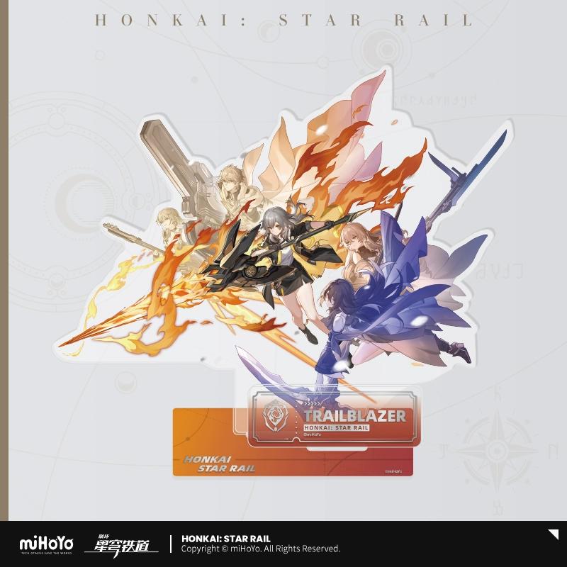 Sunsyea Honkai Star Rail Official Merch miHoYo Original Authentic The Preservation Path Acrylic Stand Keychain Badge Aventurine