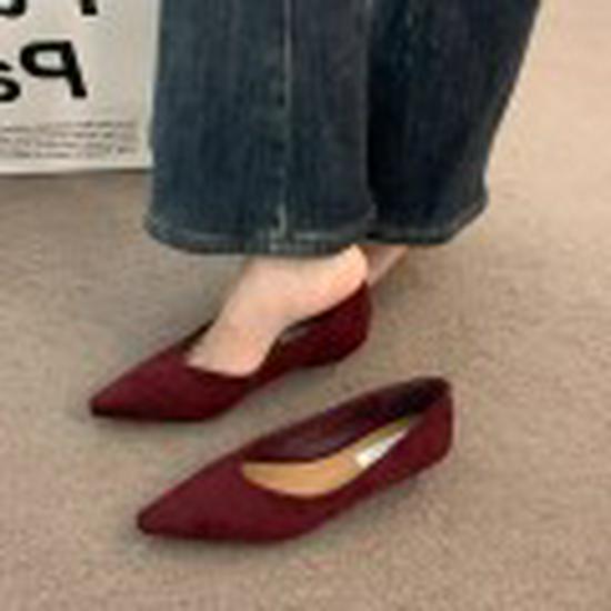 2025 Jaro-Podzim Dámské Špičaté Hnědé Klínky Vysoké Kvality: Elegantní večerní a cestovní boty