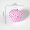 Dog Chew Toy Footprint Spiked Ball - Teeth Cleaning, Molar & Training Toy for Interactive Play,