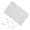 8pcs Ring Size Adjuster Transparent Lose Ring Size Reducer Adjuster Pad Jewelry Accessory