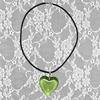Pink Heart Pendant Necklace - Fashion Hip Hop Love Jewelry for Girls & Party Gifts