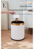Sleek Lidless Trash Can for Living Room, Kitchen, Office, or Hotel