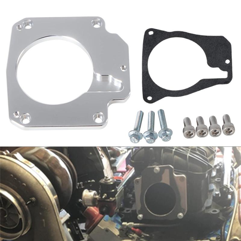 LS Drive By Cable Throttle Body Adapter Kit LS3 4 Bolt Intake To LS1 3 Bolt For TB DBW LS2 LH6 L92 L76 LY2 LY5 551511XG