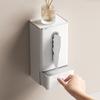 Wall Mounted Tissue Box With Waterproof Material For Bathroom And Kitchen Use