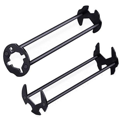 

NABESHI Sink Wrench, Faucet Tool Set, Faucet Wrench, Faucet Spanner, Wrench, Spanner, Repair, Bathroom, Kitchen (B+C)