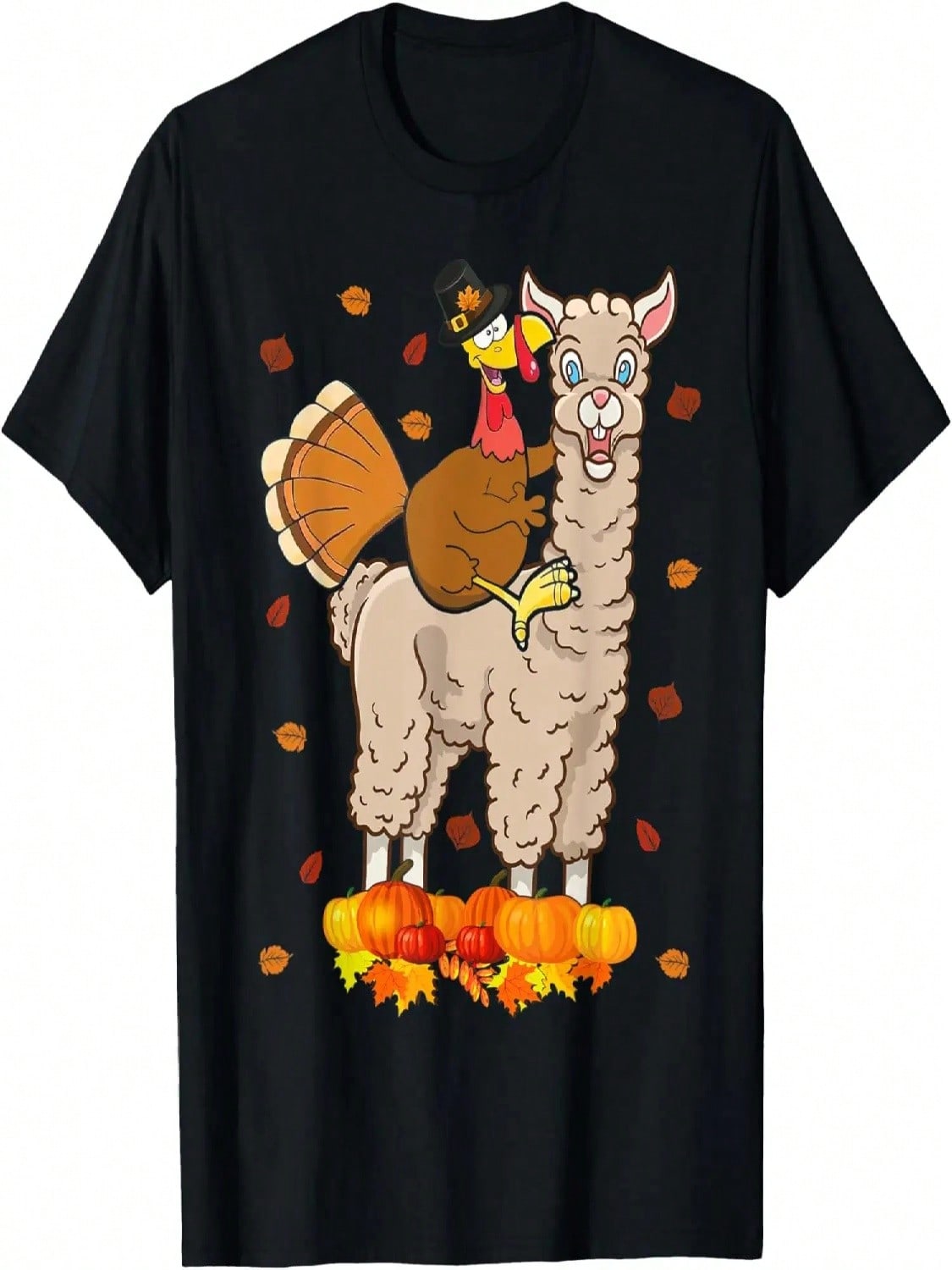 Llama Lover T-Shirt S разноцветный
