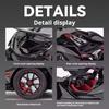1/24 Scale Apollo IE Supercar Alloy Limousine Diecast Car Model Toy Sound Light Pull Back Kid Birthday Gift Collect Home Decorat