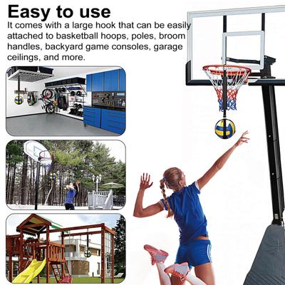 Volleyball Spike Trainer Adjustable Volleyball Attack Practice Hanging Belt Jumping Arm Swing Spiking
