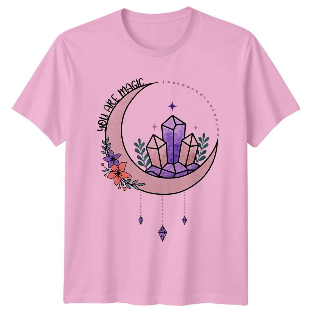 You Are Magic Unisexs TShirt Celestial Crystal Gift For Her