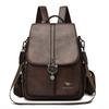 PU Backpack Women's Lightweight Backpack Multi-functional Shoulder Bag