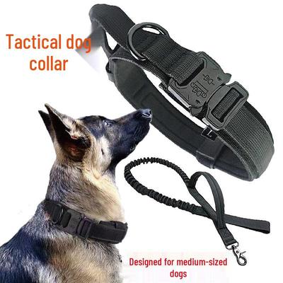 Collar de Entrenamiento Táctico para Perros Grandes - Pastor Alemán, Estilo Elizabeth