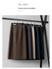2025 Women's High Waist Slimming Midi Skirt - Spring/Autumn Bodycon with Slit